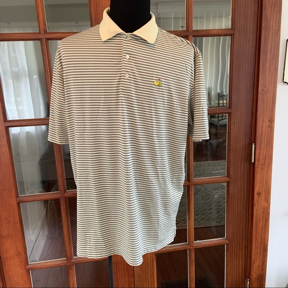 Masters Peter Millar Golf Polo Shirt Like New